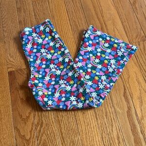 Mini Boden Flare Toddler Rainbow Flower Leggings